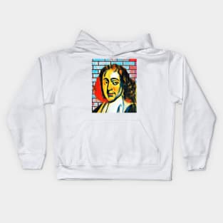 Baruch Spinoza Abstract Portrait | Baruch Spinoza Artwork 3 Kids Hoodie